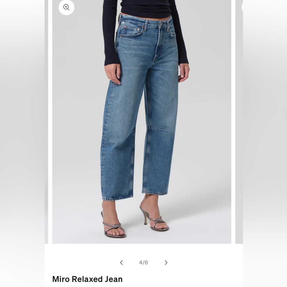 Citizens Of Humanity Miro Barrel Leg Jean